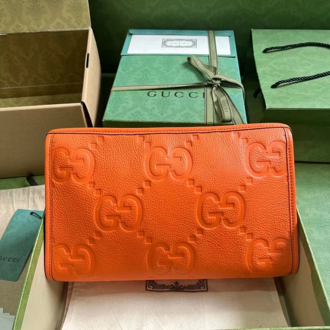 20240408 GUCCI全皮手拿包 海外原單 歐美代購 共4色