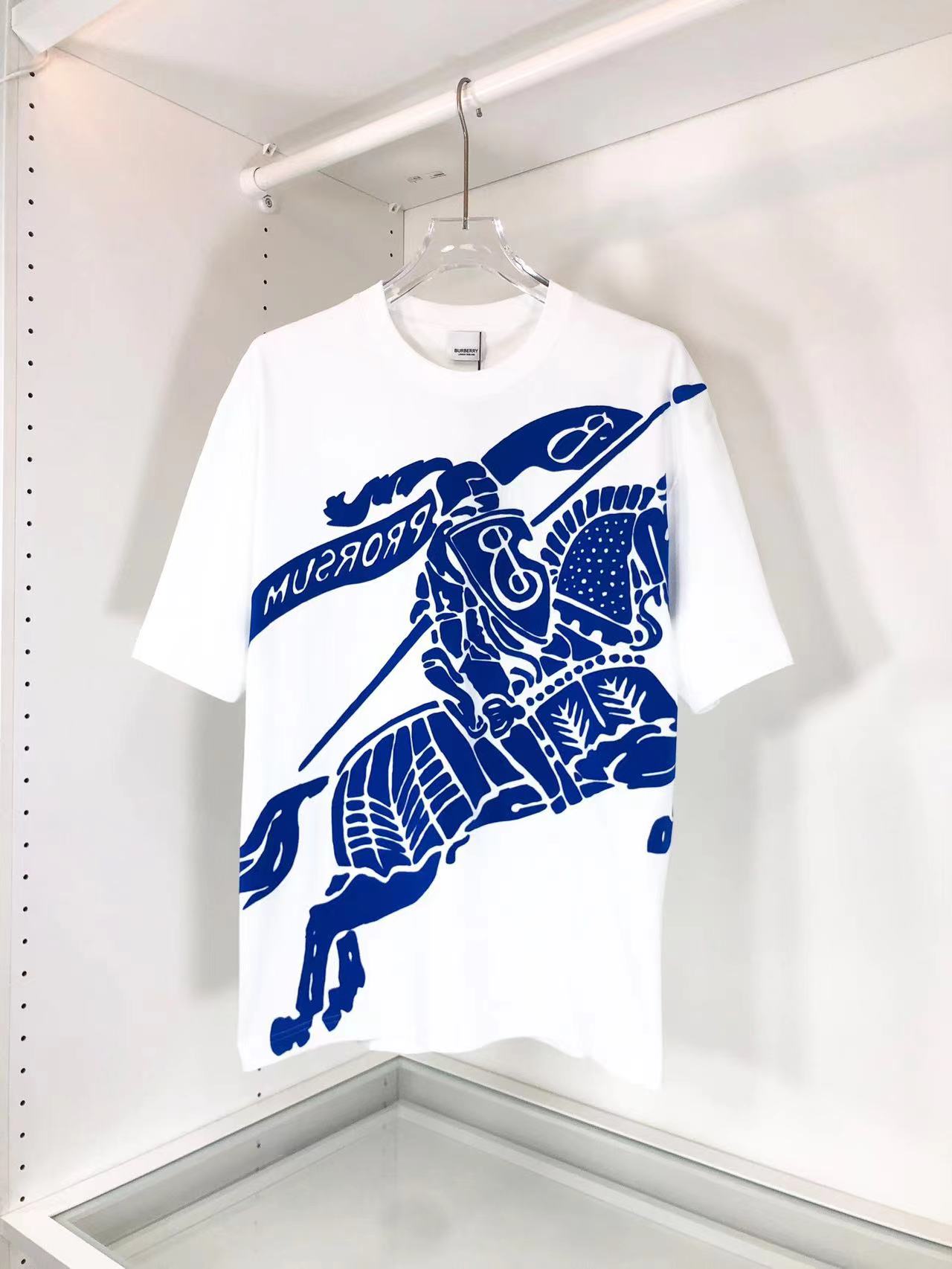 20240418 Burberry戰馬潮流T恤短袖 博柏利 海外原單 歐美代購 專櫃同步在售 共2色