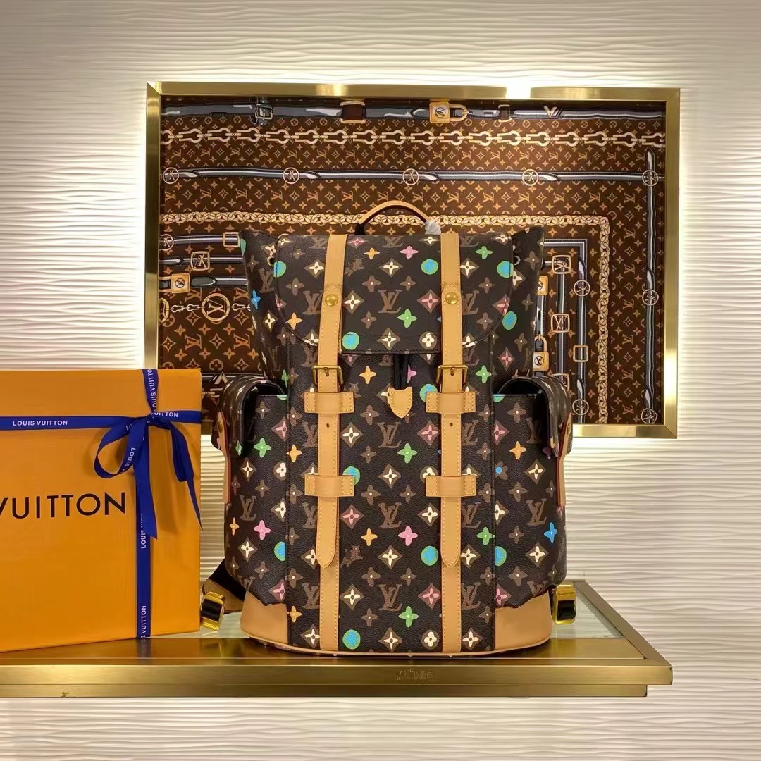 20240420 LV聯名款花花  M25240老花後背包 海外原單 歐美代購 專櫃同步在售 共2款