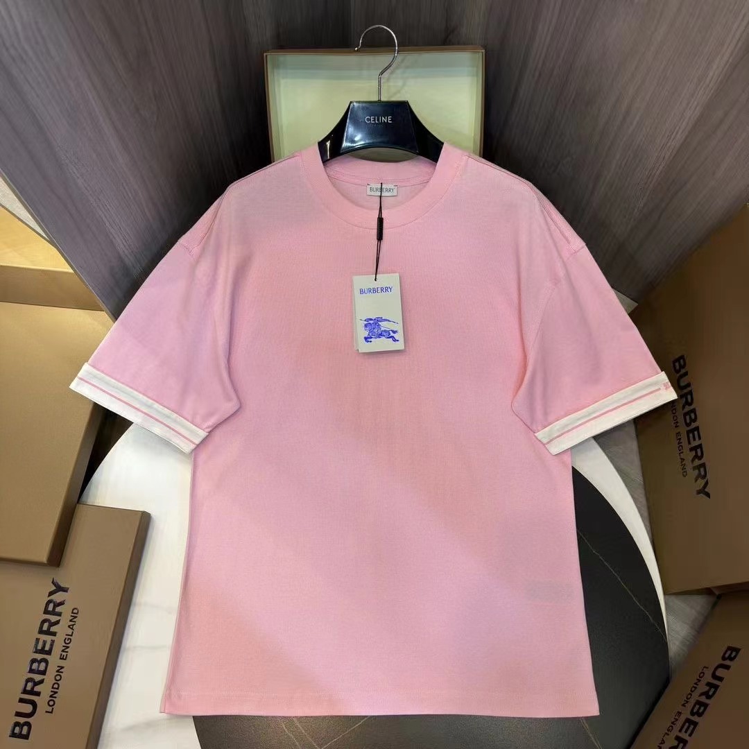 20240425 Burberry潮流T恤短袖 博柏利 海外原單 歐美代購 專櫃同步在售 共4色