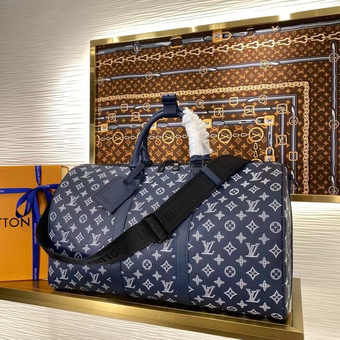 20240509 LV M24954 Keepall Bandoulière 50 海外原單 歐美代購 台北101專櫃官網同步在售 共2色