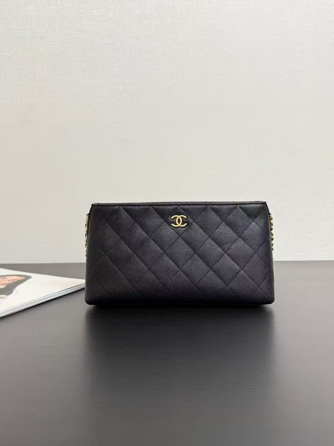 20250824 香奈兒 全皮包 海外原單免稅平行輸入 歐美代購 台北101專櫃官網同步在售